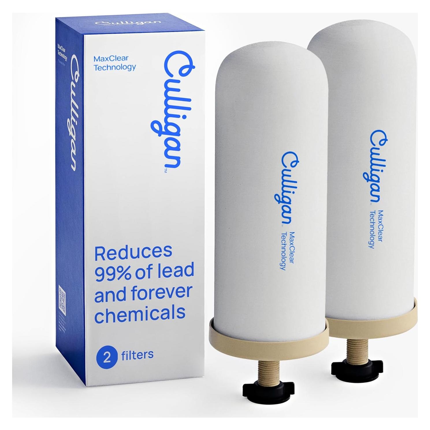 Filtro de Agua Culligan MaxClear 2 Piezas Cerámica NSF