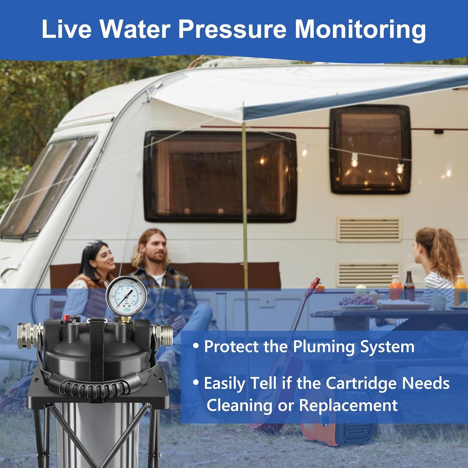 Filtro de Agua Kintim KTM-04 6 Capas 0.5 Micrones 22.7 LPM