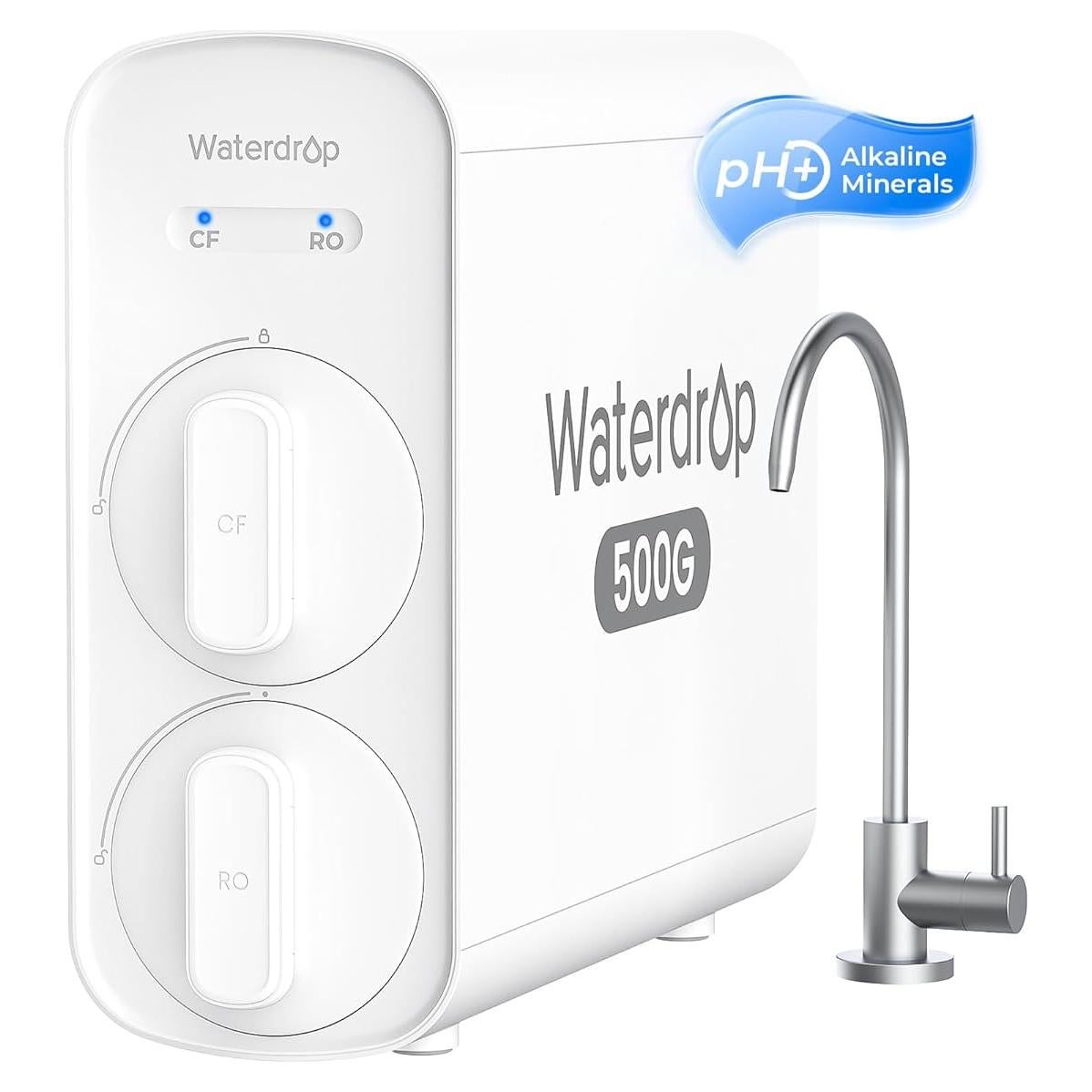 Filtro de agua de ósmosis inversa Waterdrop G5P500A 500L
