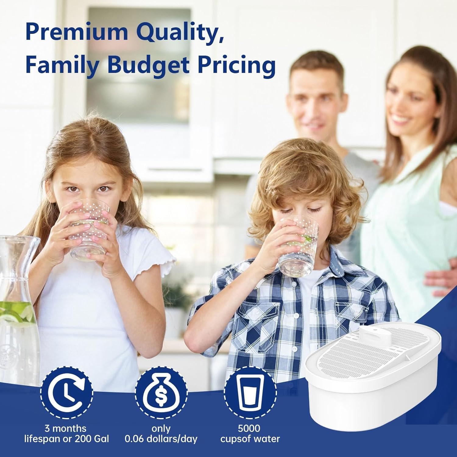 Filtro de Agua Waterdrop WD-PF-01A Plus - Paquete de 3