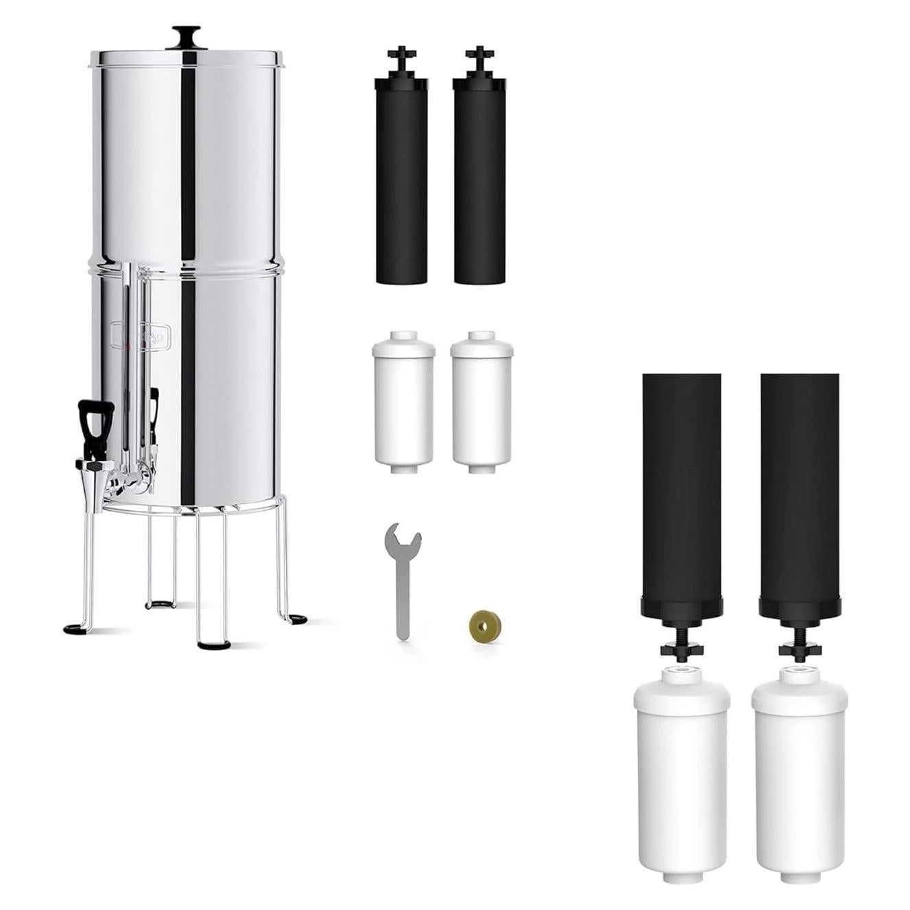 Sistema de Filtro de Agua por Gravedad Waterdrop 8 Filtros 8.5L