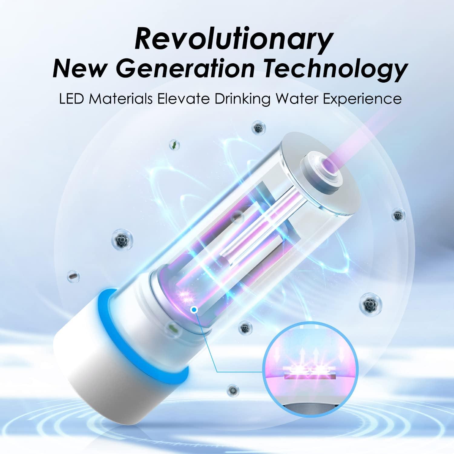 Filtro de Agua Waterdrop RV2 y UVS01 con Certificación NSF