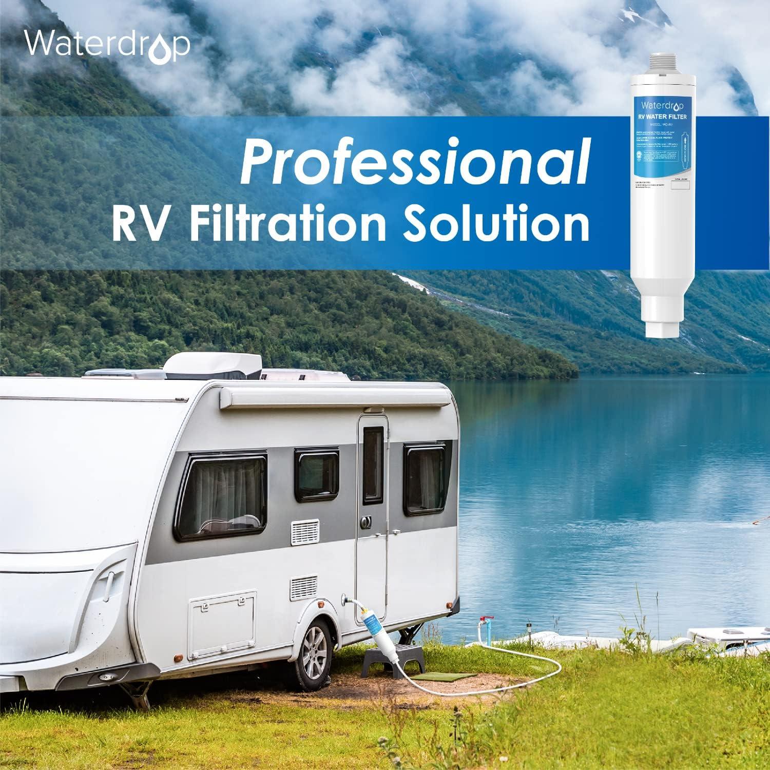 Filtro de Agua Waterdrop RV2 y UVS01 con Certificación NSF