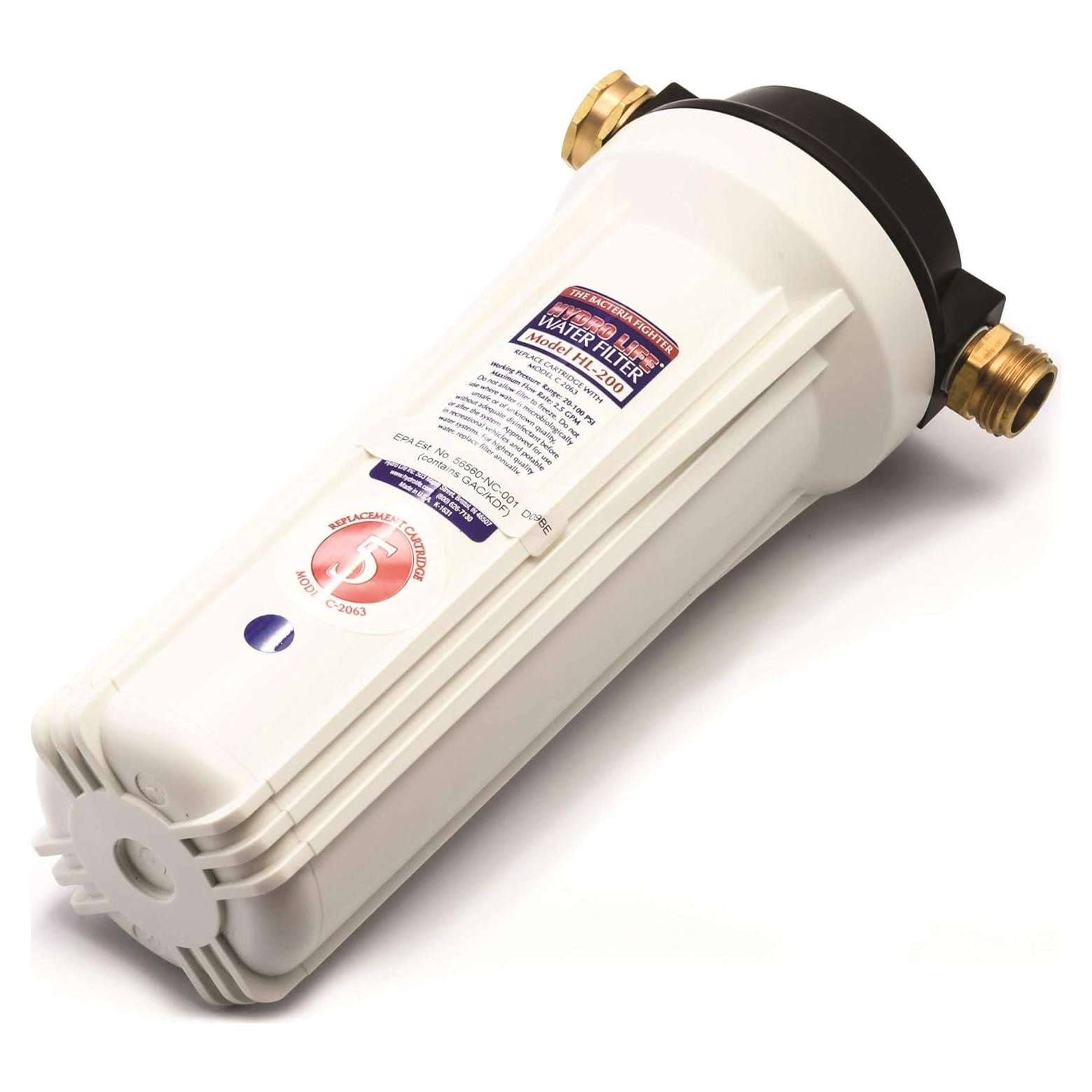 Kit de Filtro de Agua Exterior Camco Hydro Life 52141 - 0.45 kg