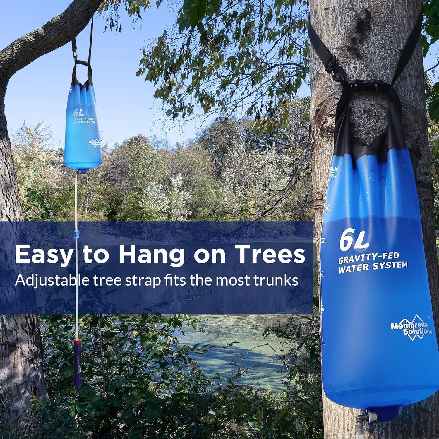 Filtro de Agua Membrane Solutions S2, 6L, 0.1 Micrones, Camping