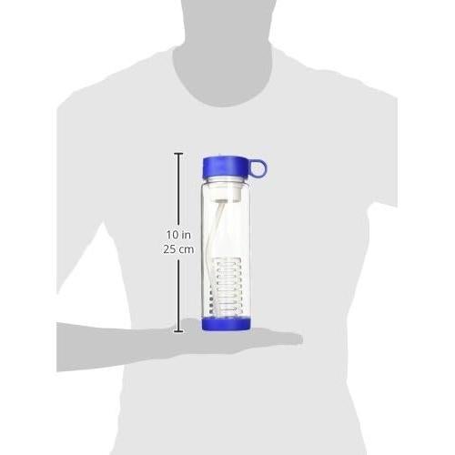 Botella de Agua Filtrada Basily con Infusor de Frutas 1L