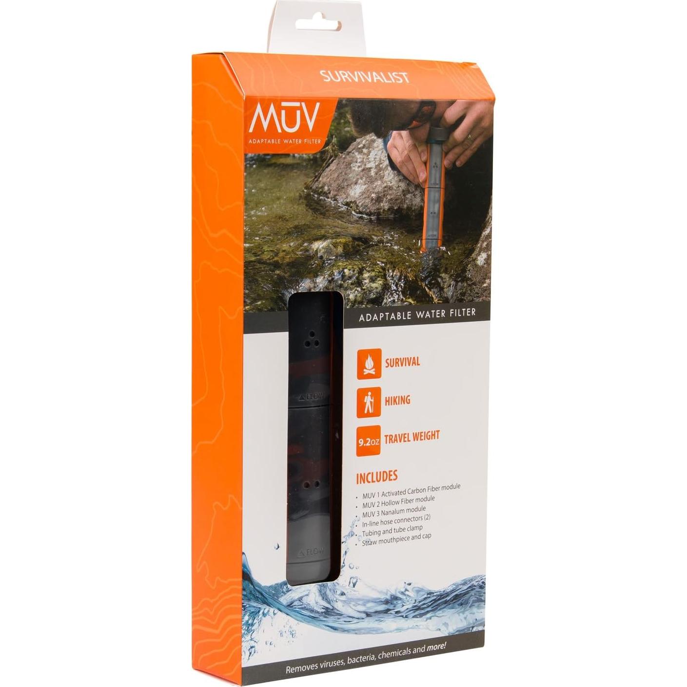 Filtro de Agua Survivalista Renovo Water - Purificación Completa