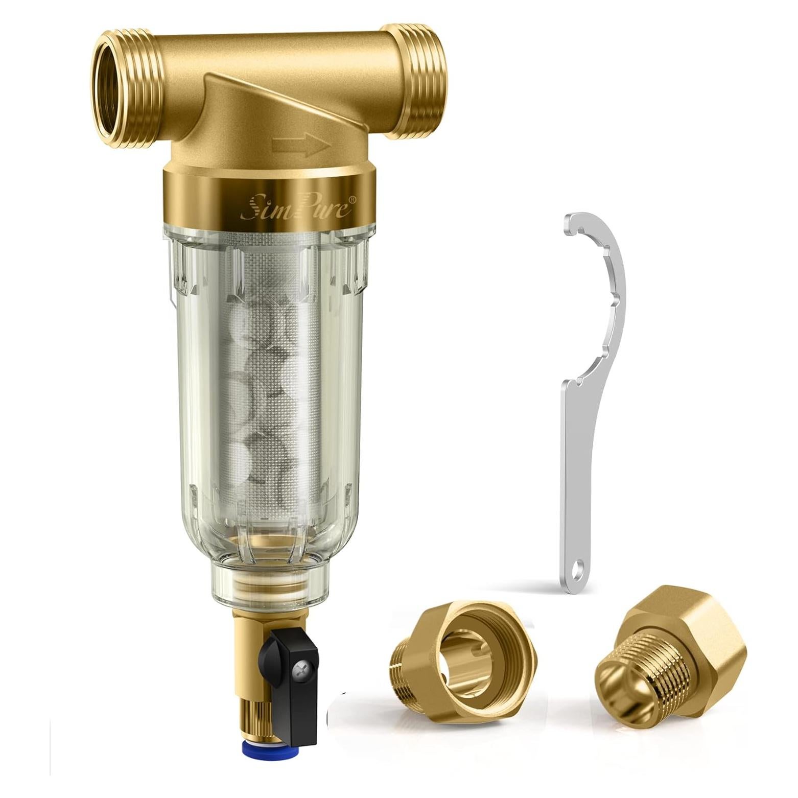 Filtro de Sedimentos SimPure DC5S 40 Micrones Reutilizable