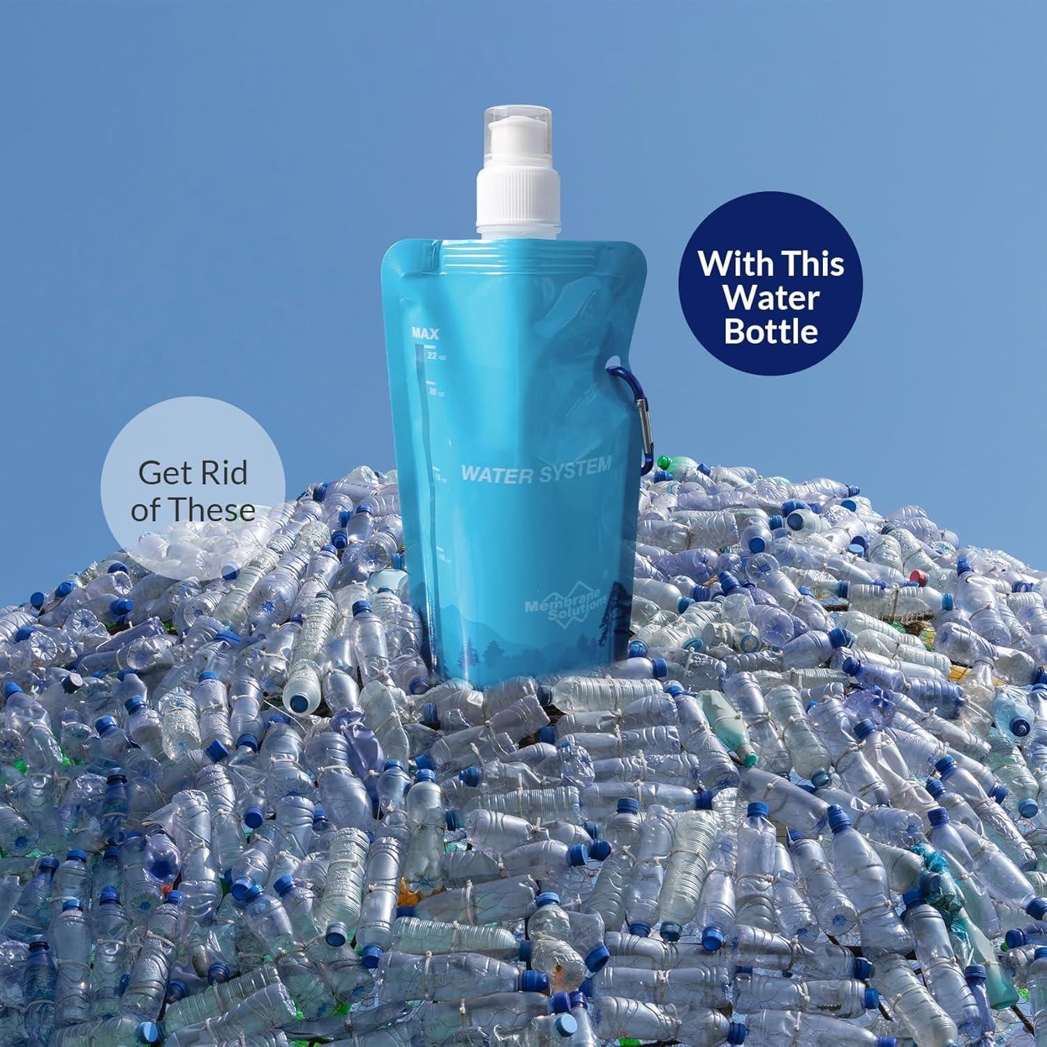 Filtro de Agua Desmontable Membrane Solutions S2 + Bolsa 680ml