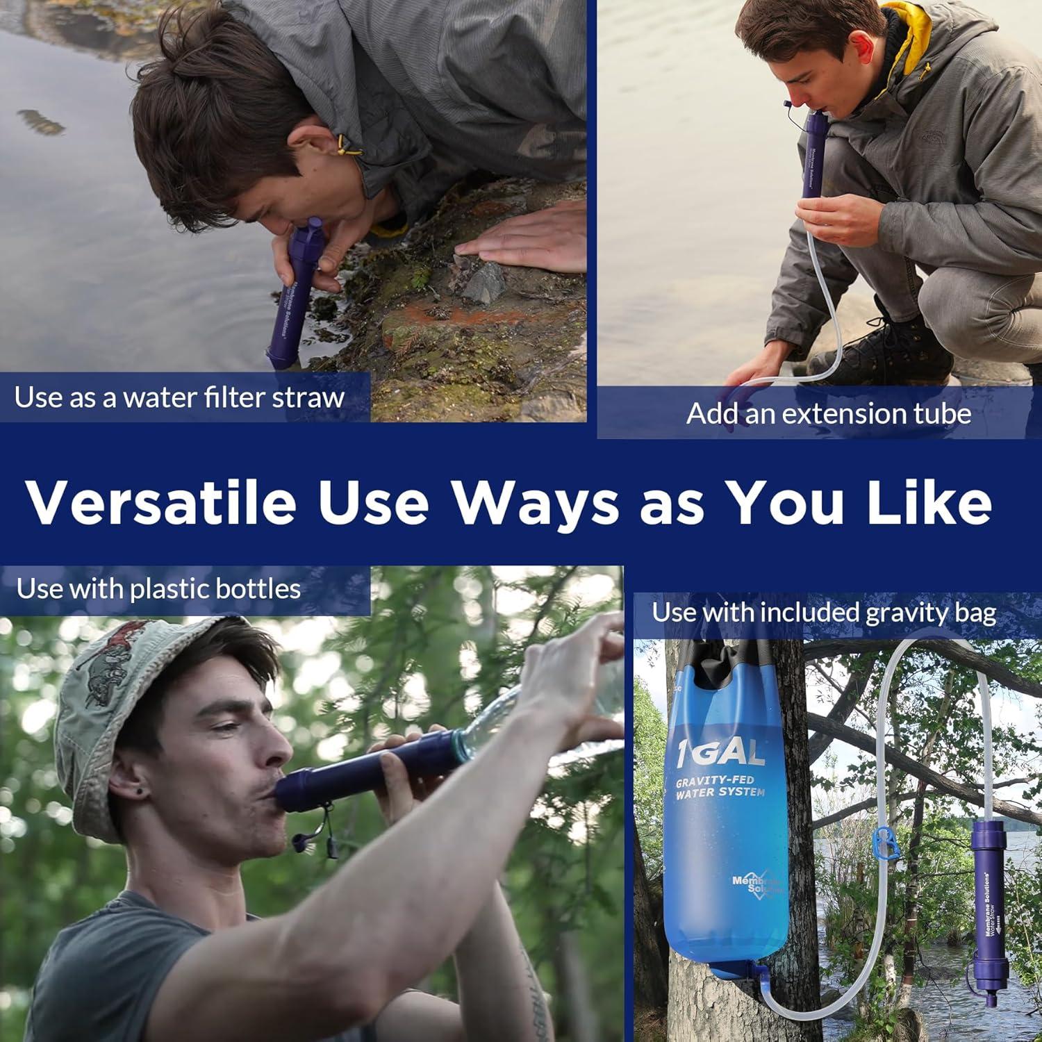 Filtro de Agua por Gravedad Membrane Solutions U3P 8.5 L