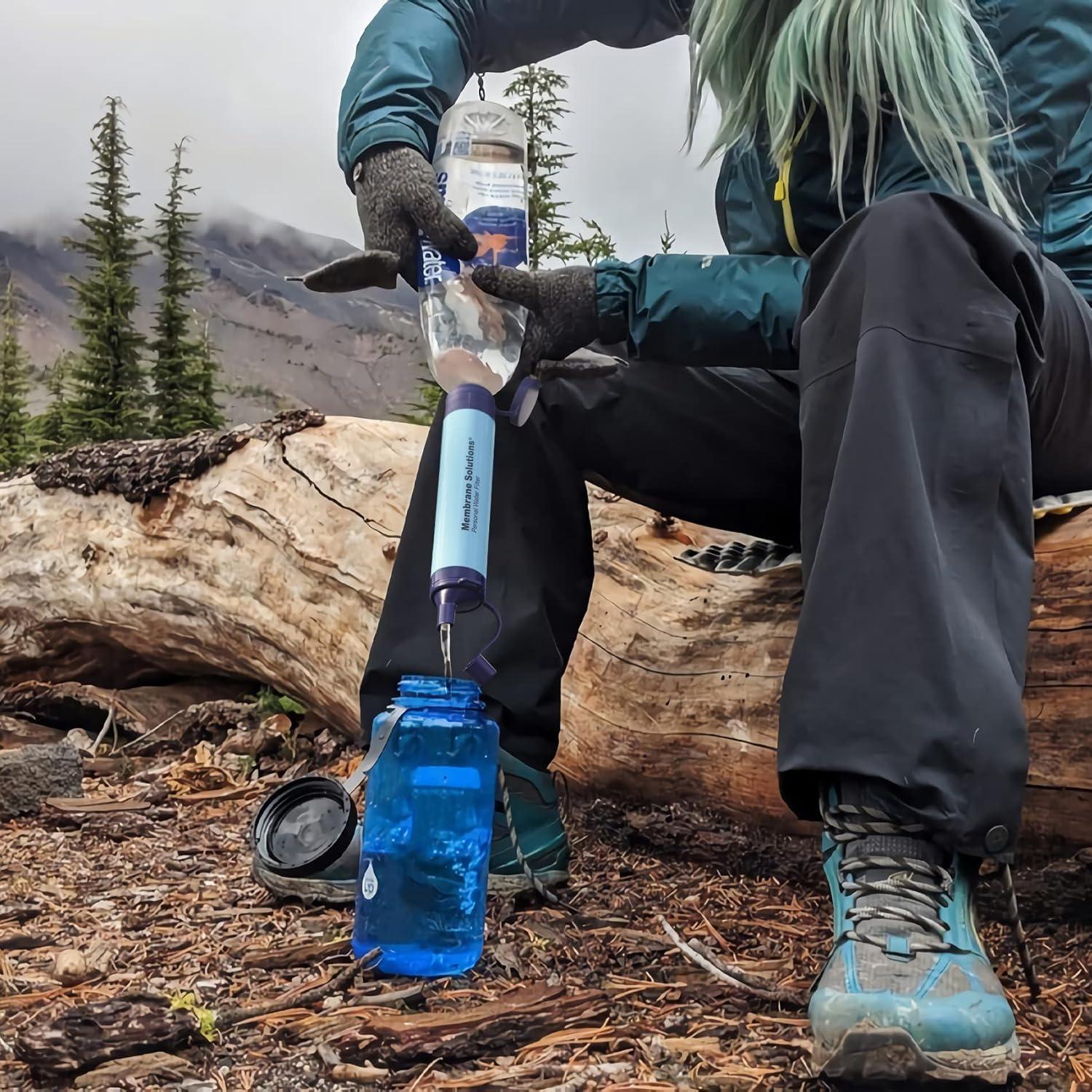 Filtro de Agua por Gravedad 3.8L Membrane Solutions Azul