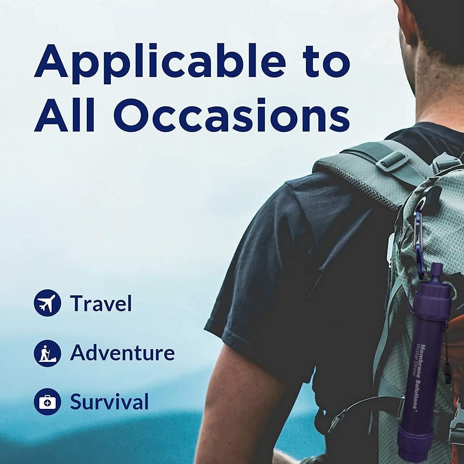 Filtro de Agua Portátil Membrane Solutions 4 Etapas 0.1 Micrones