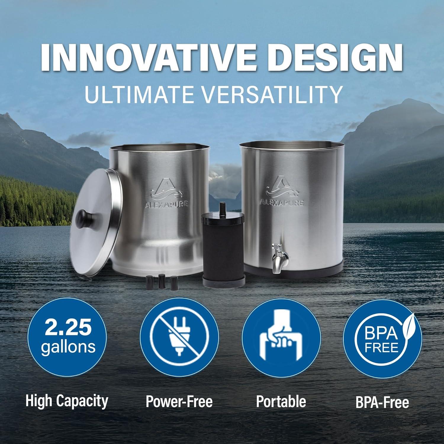 Sistema de Filtración de Agua Alexapure Pro - 200 Galones