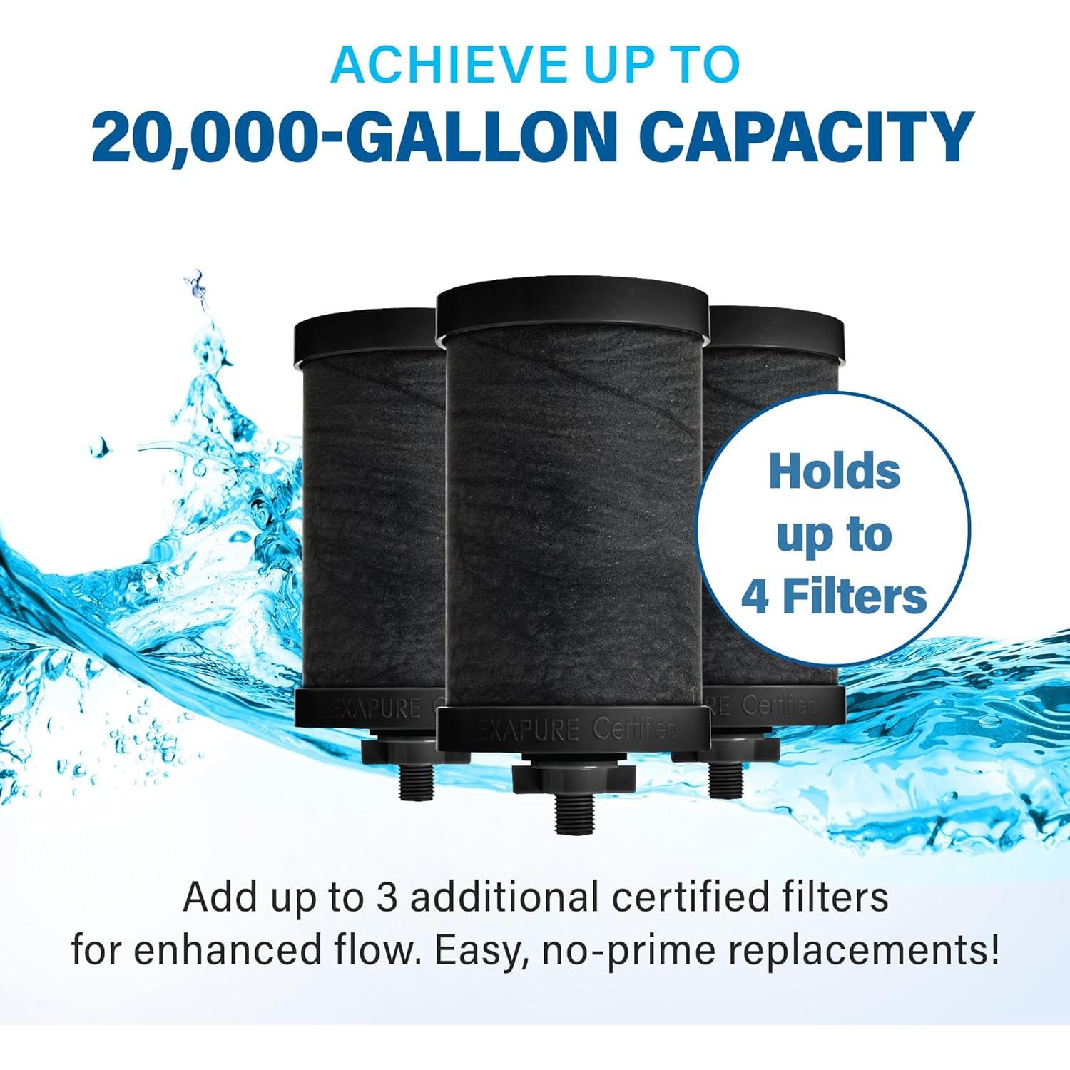 Sistema de Filtración de Agua Alexapure Pro - 200 Galones