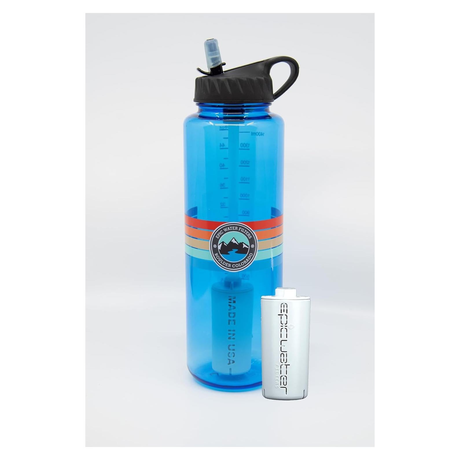 Botella de Agua Epic Nalgene OG 1.42L con Filtro Doble BPA Libre