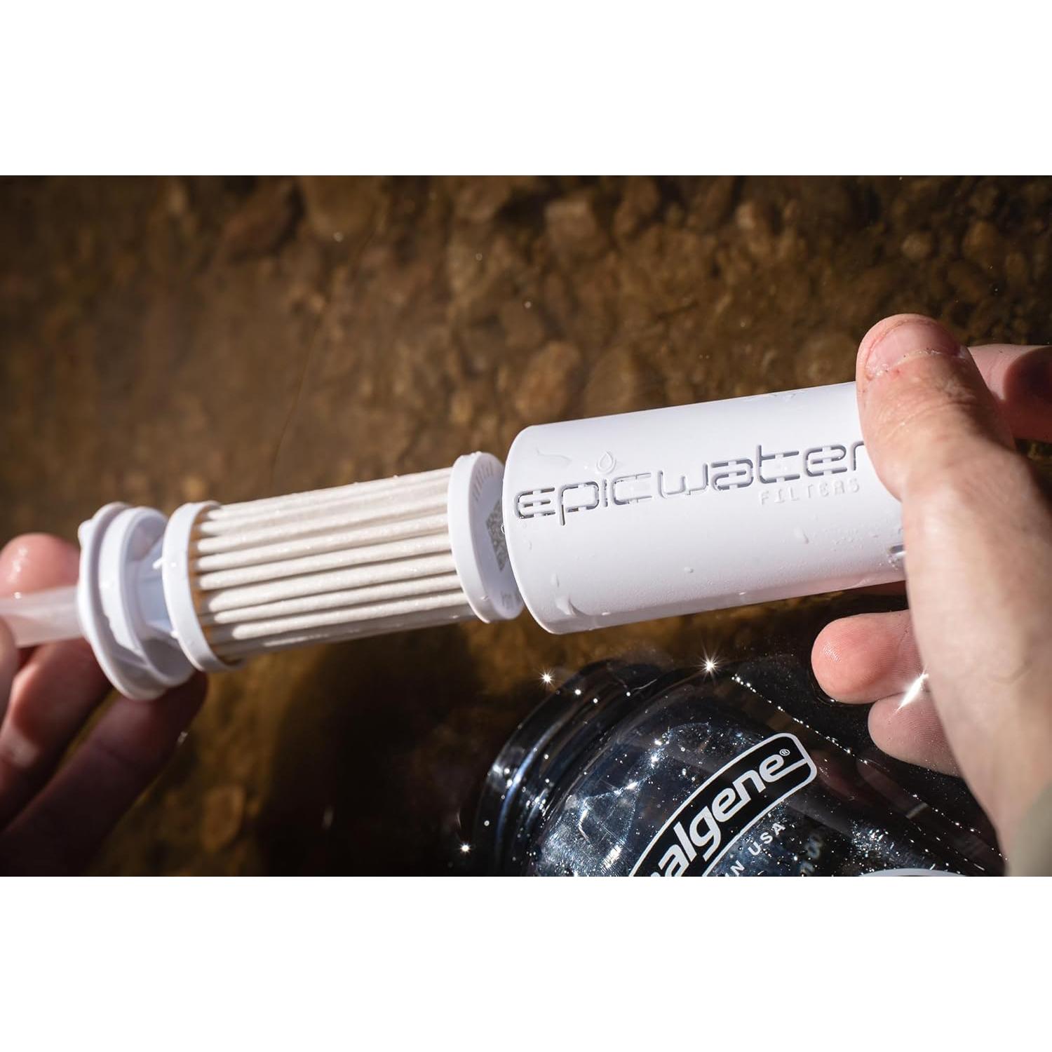 Botella de Agua Epic Nalgene OG 1.42L con Filtro Doble BPA Libre