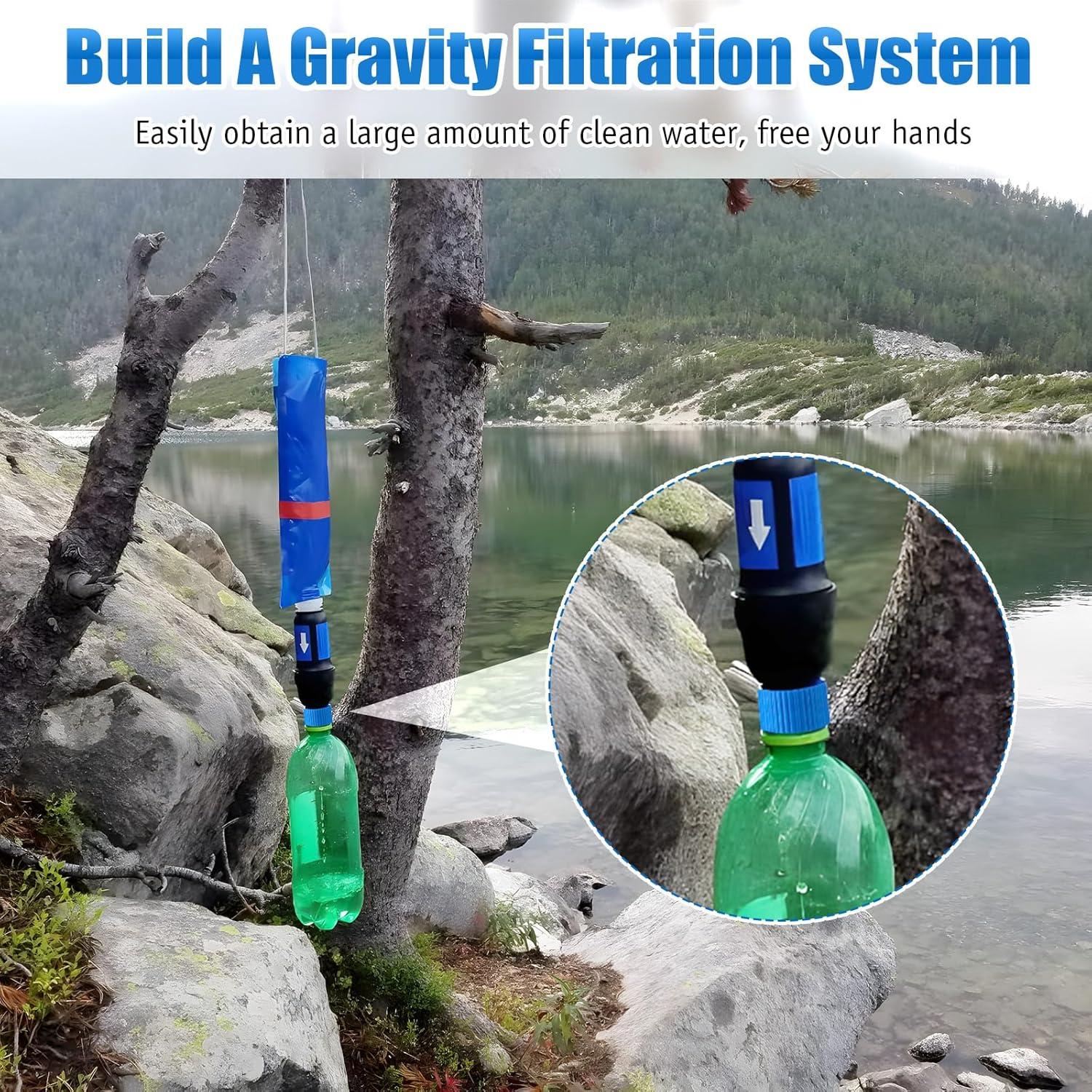 Kit de Acoplamiento de Filtro de Agua Enhon 28mm - 2 Pcs