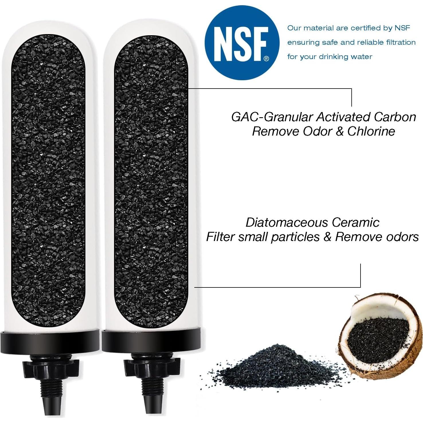 Filtro de Agua Cerámico H&G Lifestyles para Berkey 2 Piezas