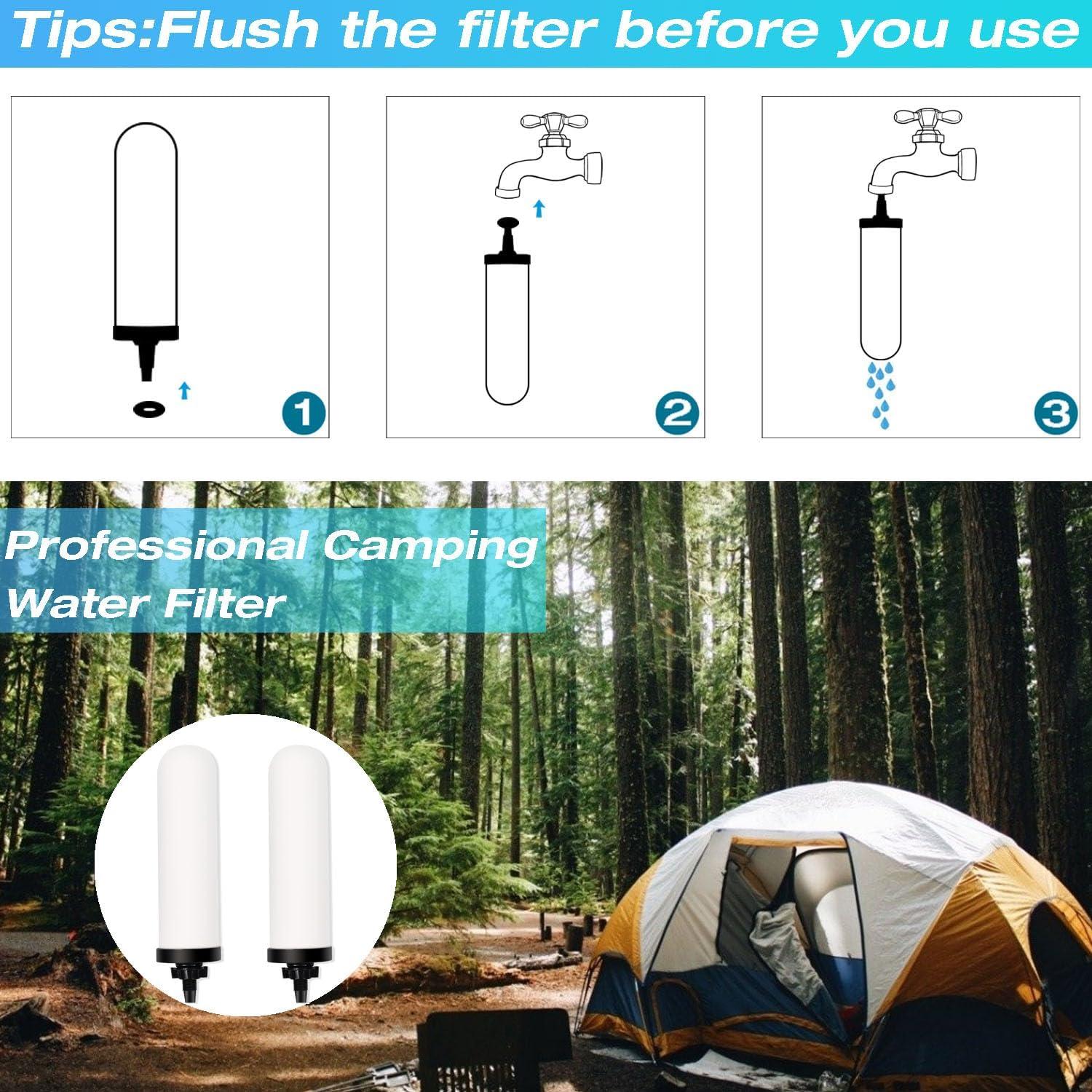 Filtro de Agua Cerámico H&G Lifestyles para Berkey 2 Piezas