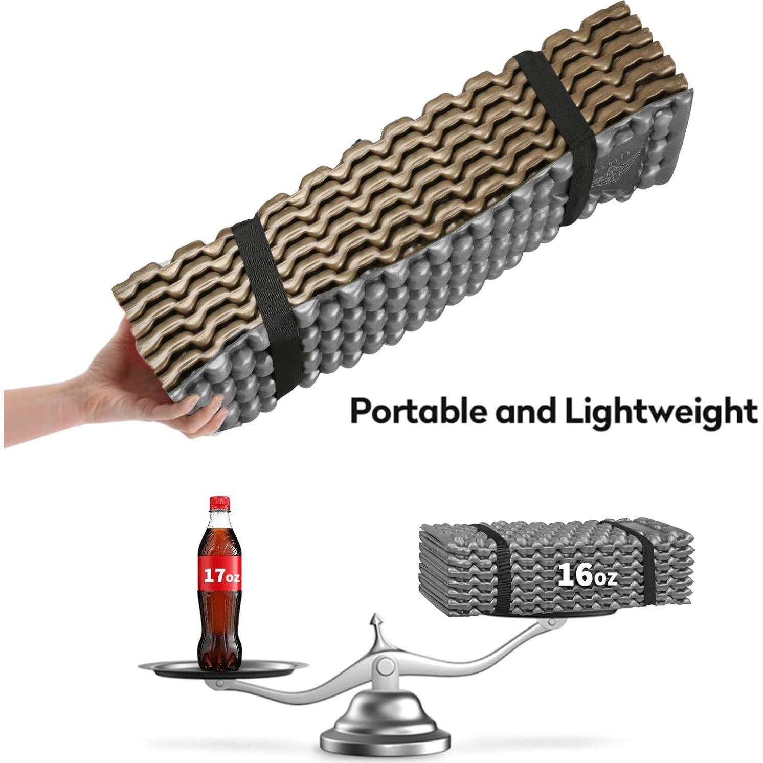 Almohadilla de Espuma Plegable FOCHIER F FM1027 190x51cm