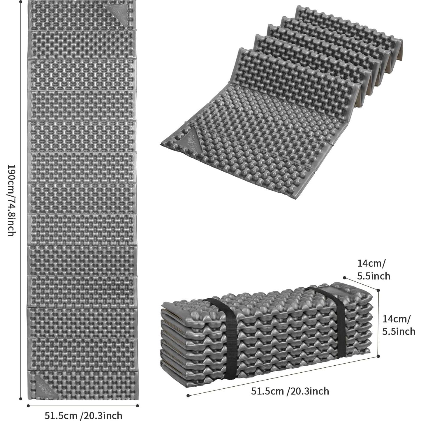 Almohadilla de Espuma Plegable FOCHIER F FM1027 190x51cm