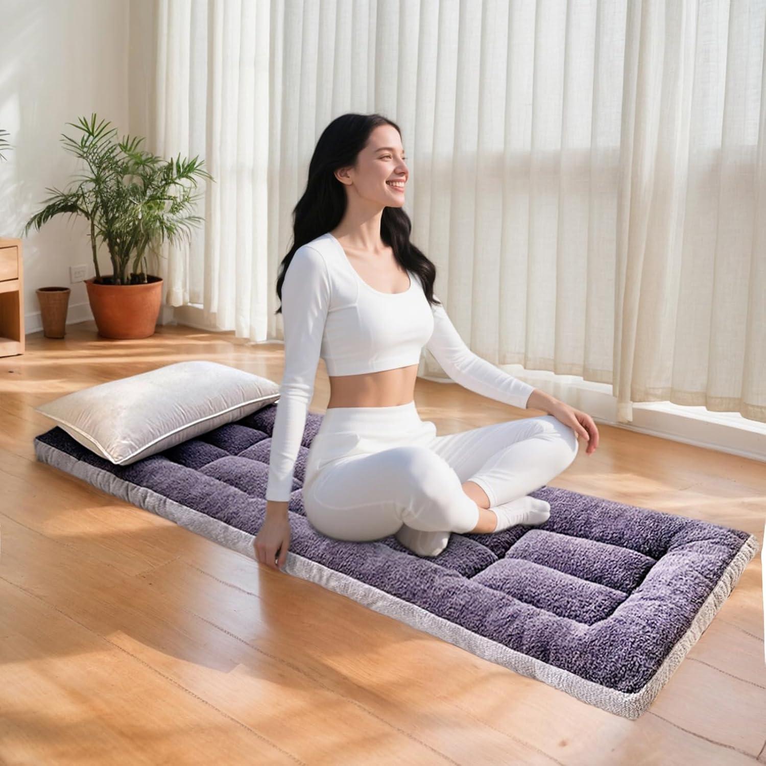 Almohadilla de Camping Gruesa Flantree 190.5x68.5cm Antideslizante