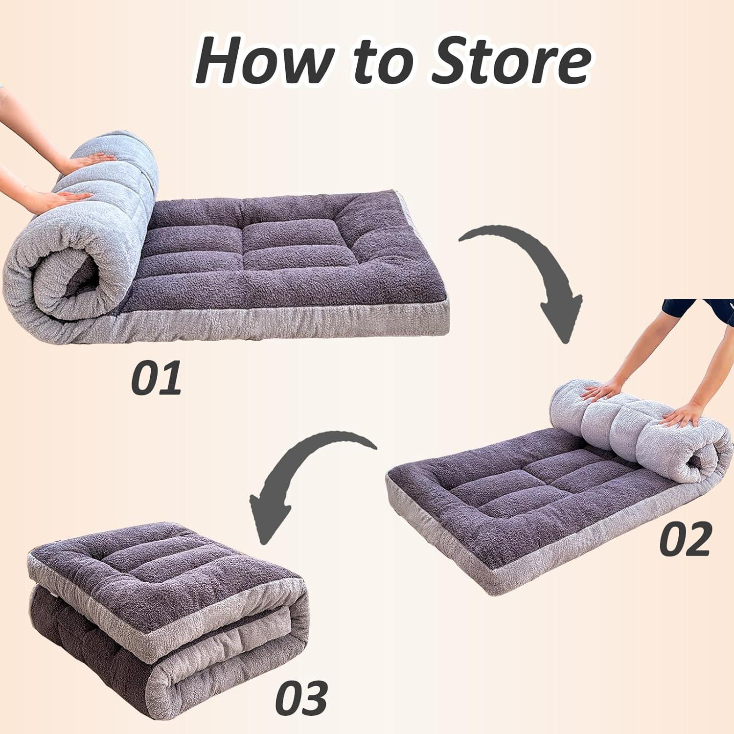 Almohadilla de Camping Gruesa Flantree 190.5x68.5cm Antideslizante