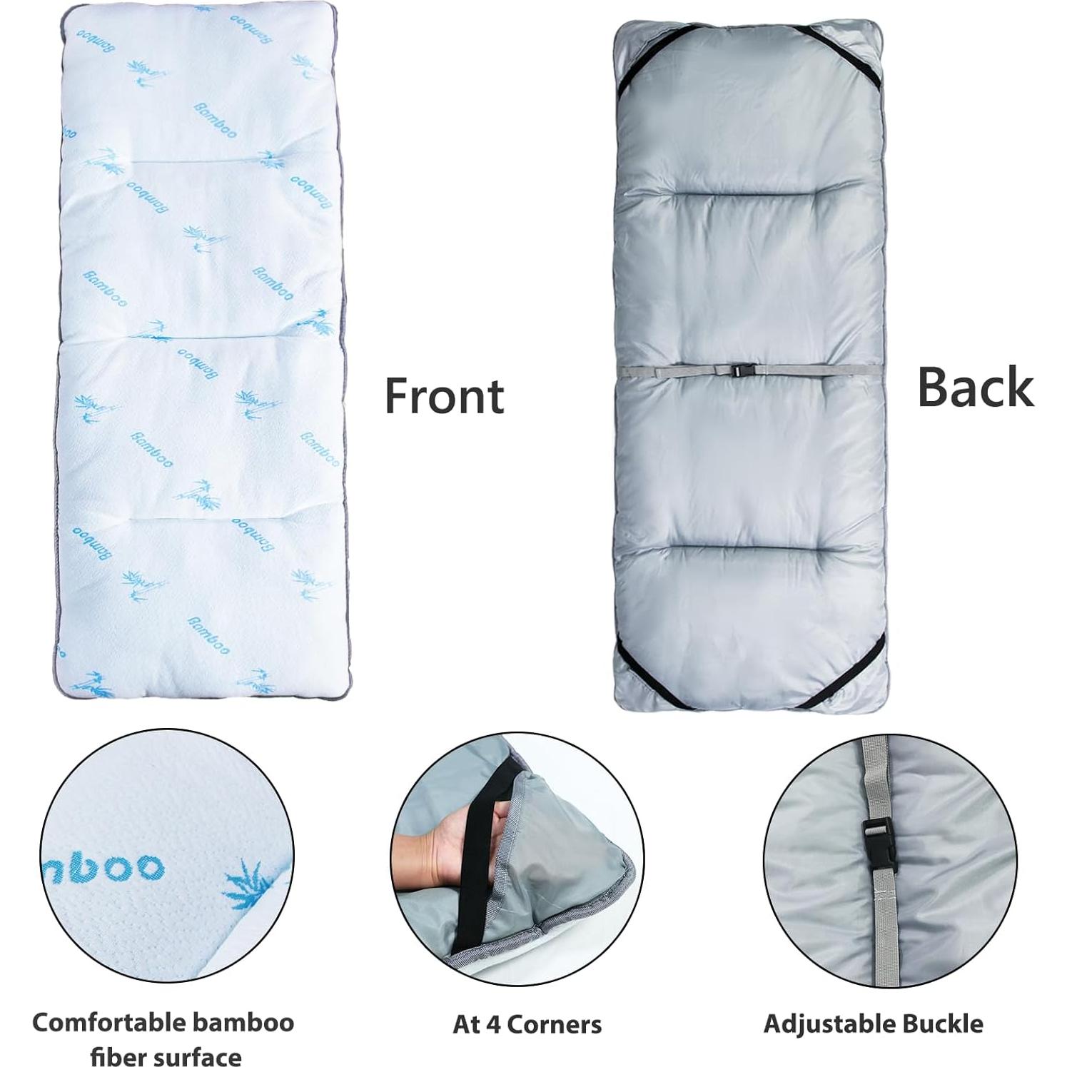 Almohadilla de Camping Gehannah 189.9x70.1 cm Suave y Liviana