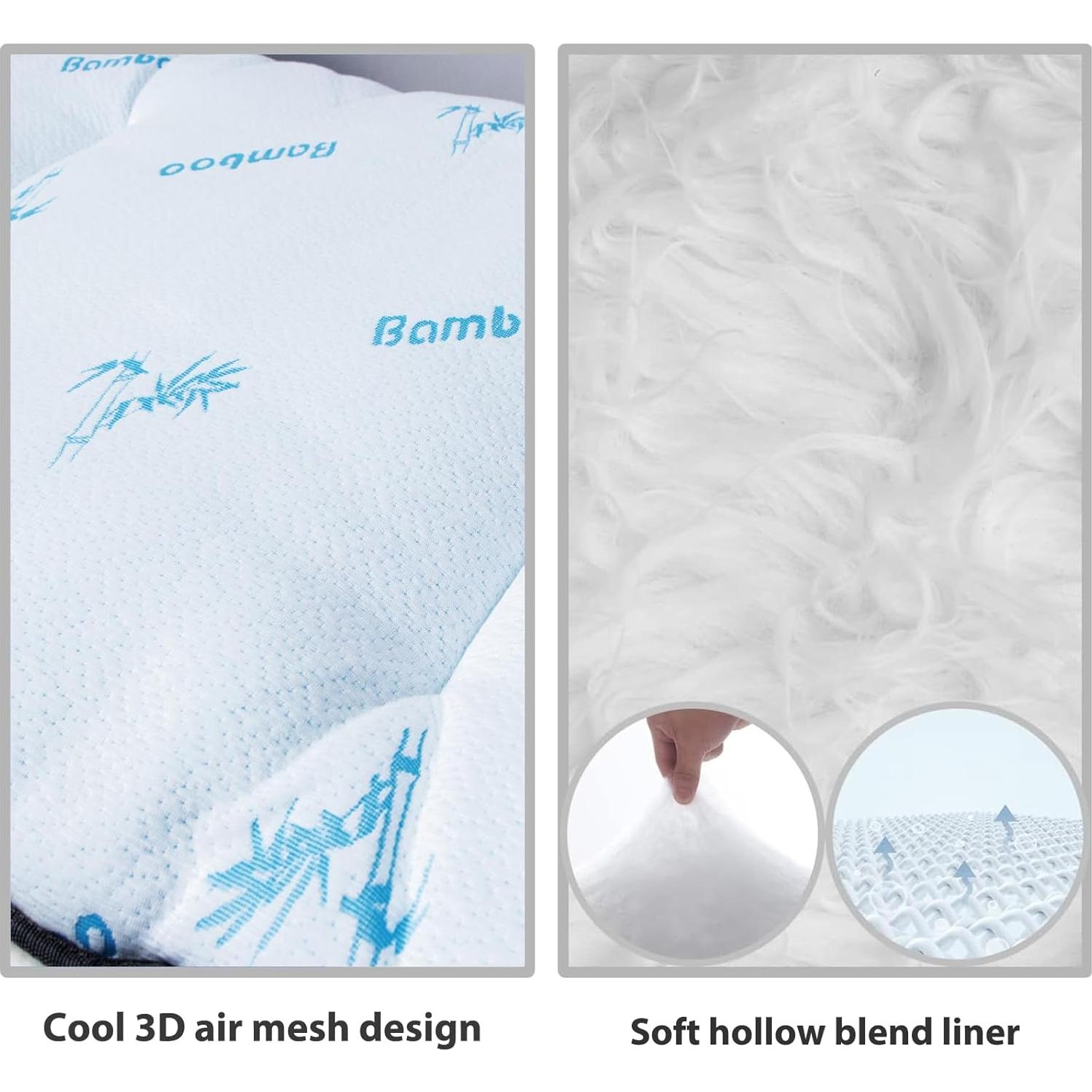 Almohadilla de Camping Gehannah 189.9x70.1 cm Suave y Liviana