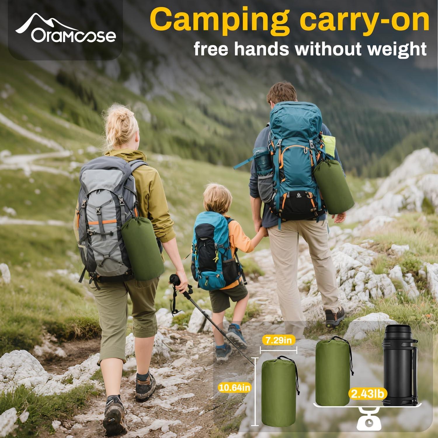 Colchón Inflable Doble Oramoose 15 cm con Almohada y Bomba