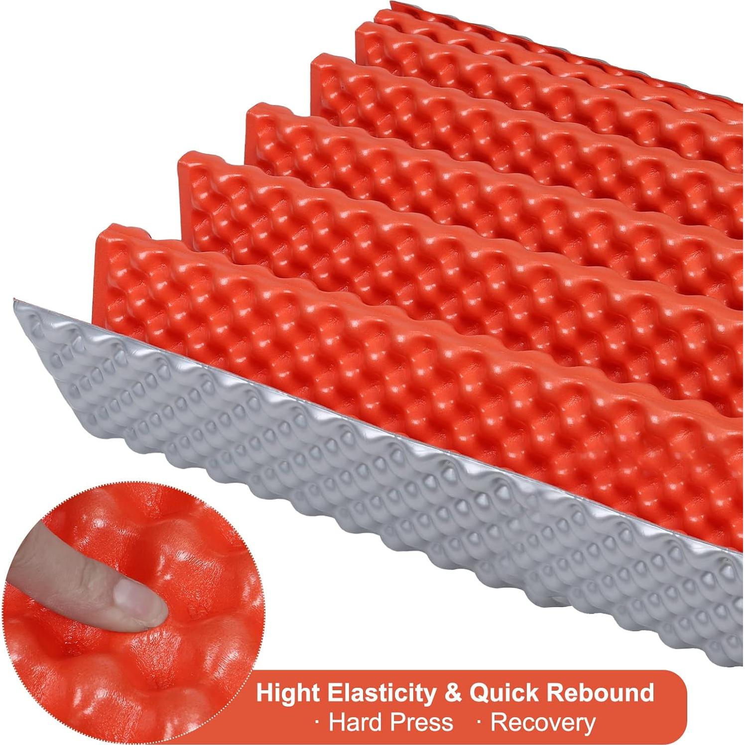 Almohadilla de Dormir PATIKIL Espuma Cerrada 185x55cm Naranja