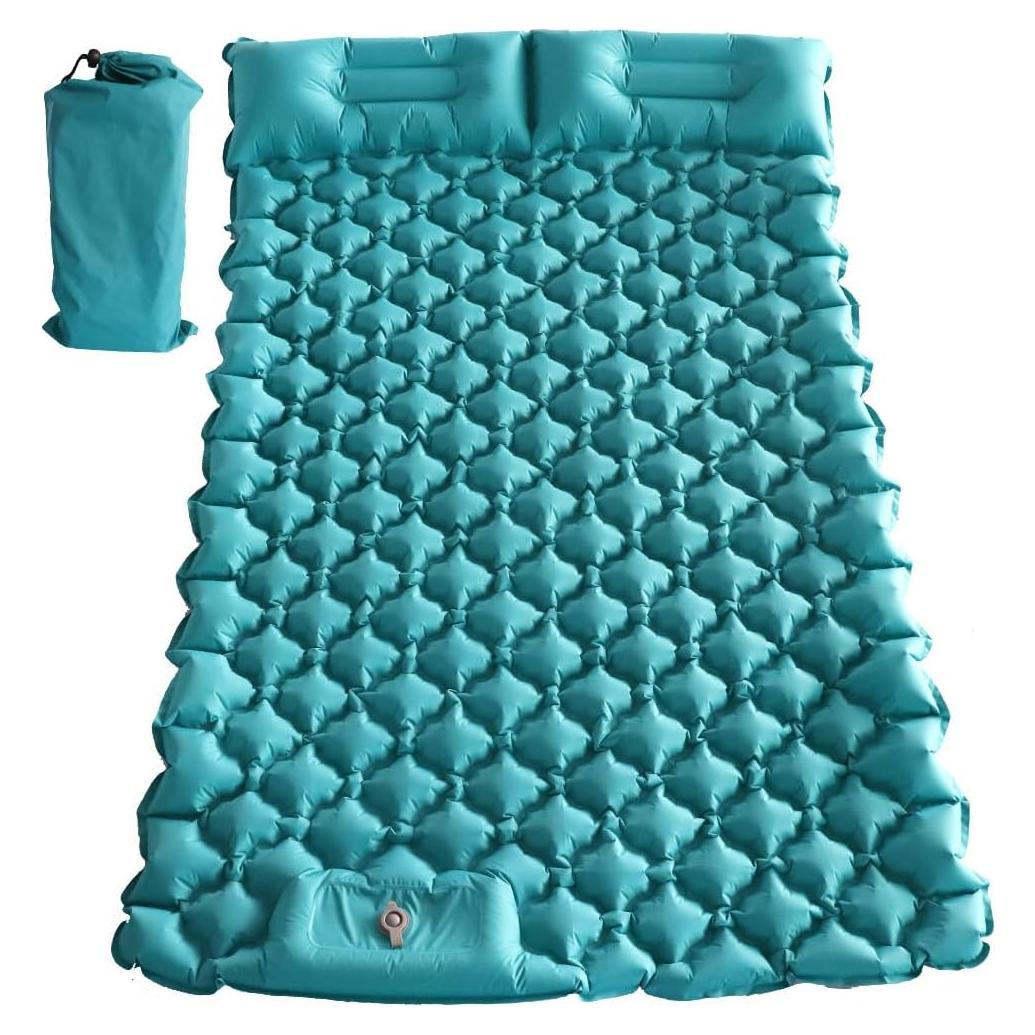 Colchoneta Inflable Icepac CampingPad Verde D-JR 196x130cm