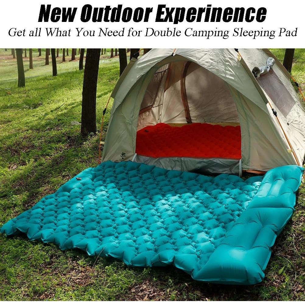 Colchoneta Inflable Icepac CampingPad Verde D-JR 196x130cm