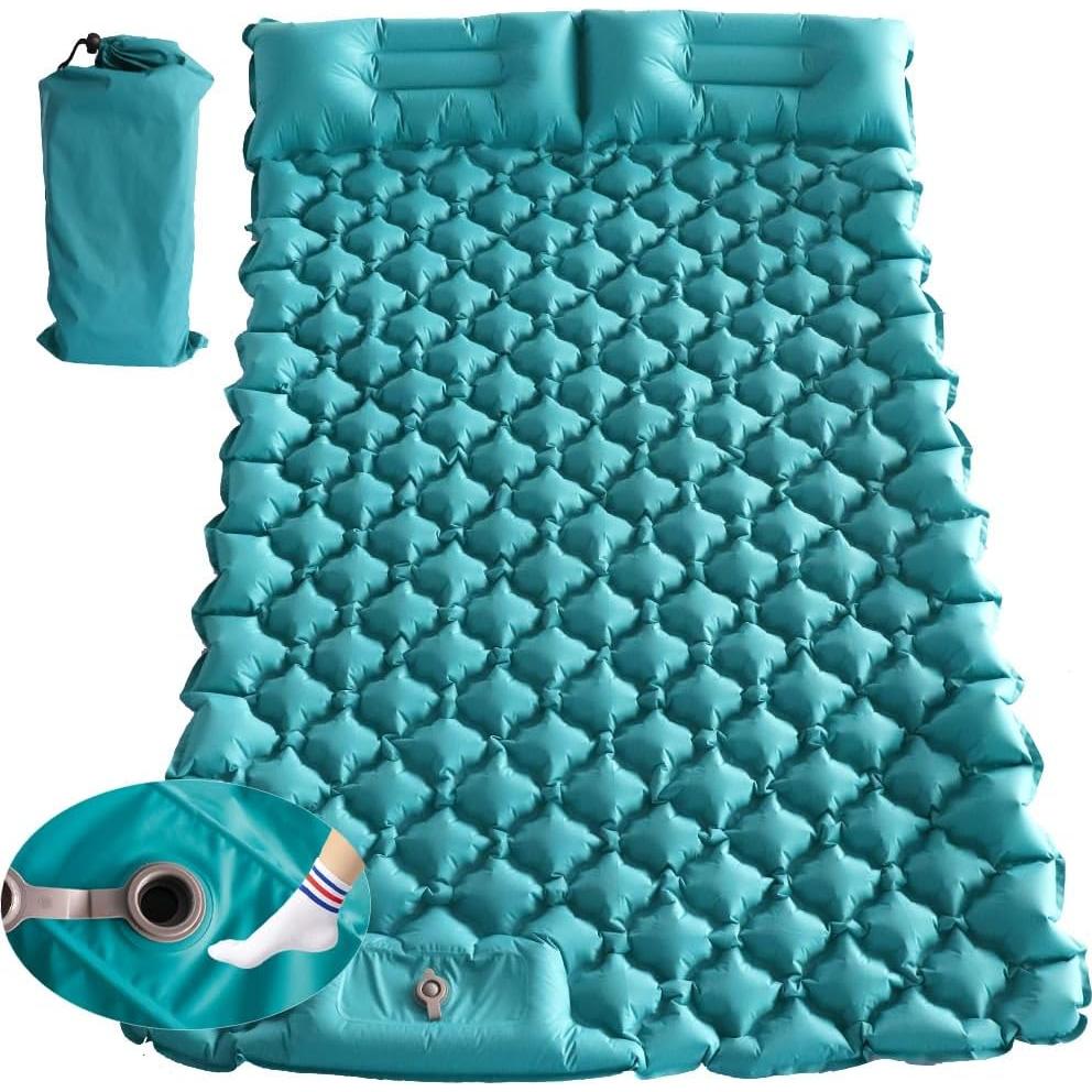 Colchoneta Inflable Icepac CampingPad Verde D-JR 196x130cm