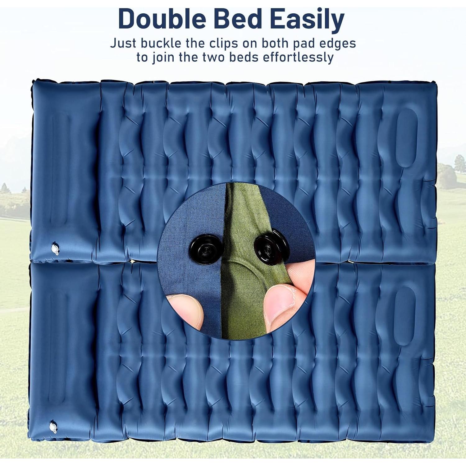 Colchón Inflable KASBAH 200x75 cm 15 cm Grosor con Bomba