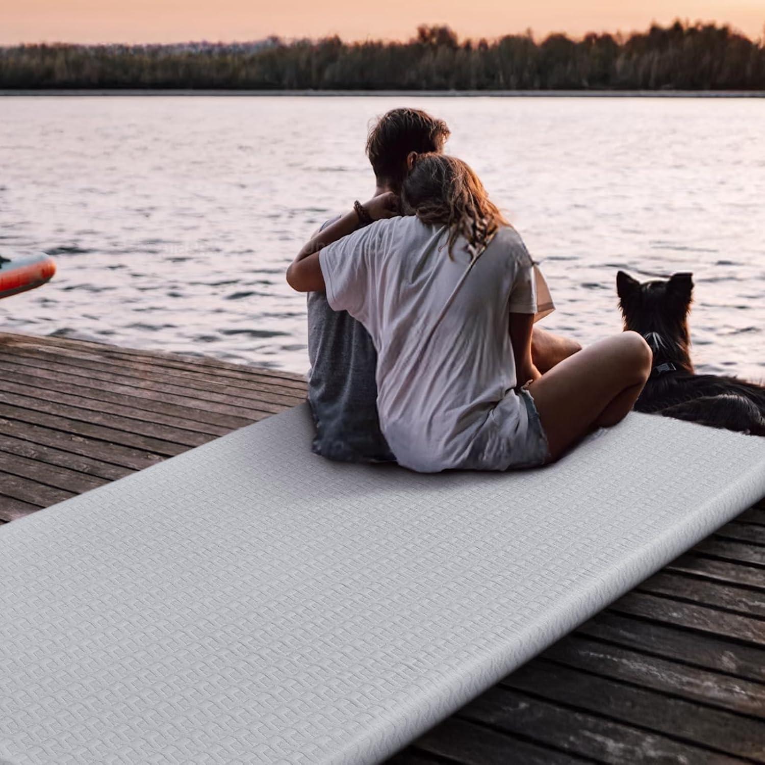 Colchón de Camping Coldwind 182x61 cm Espuma Memoria 7.6 cm