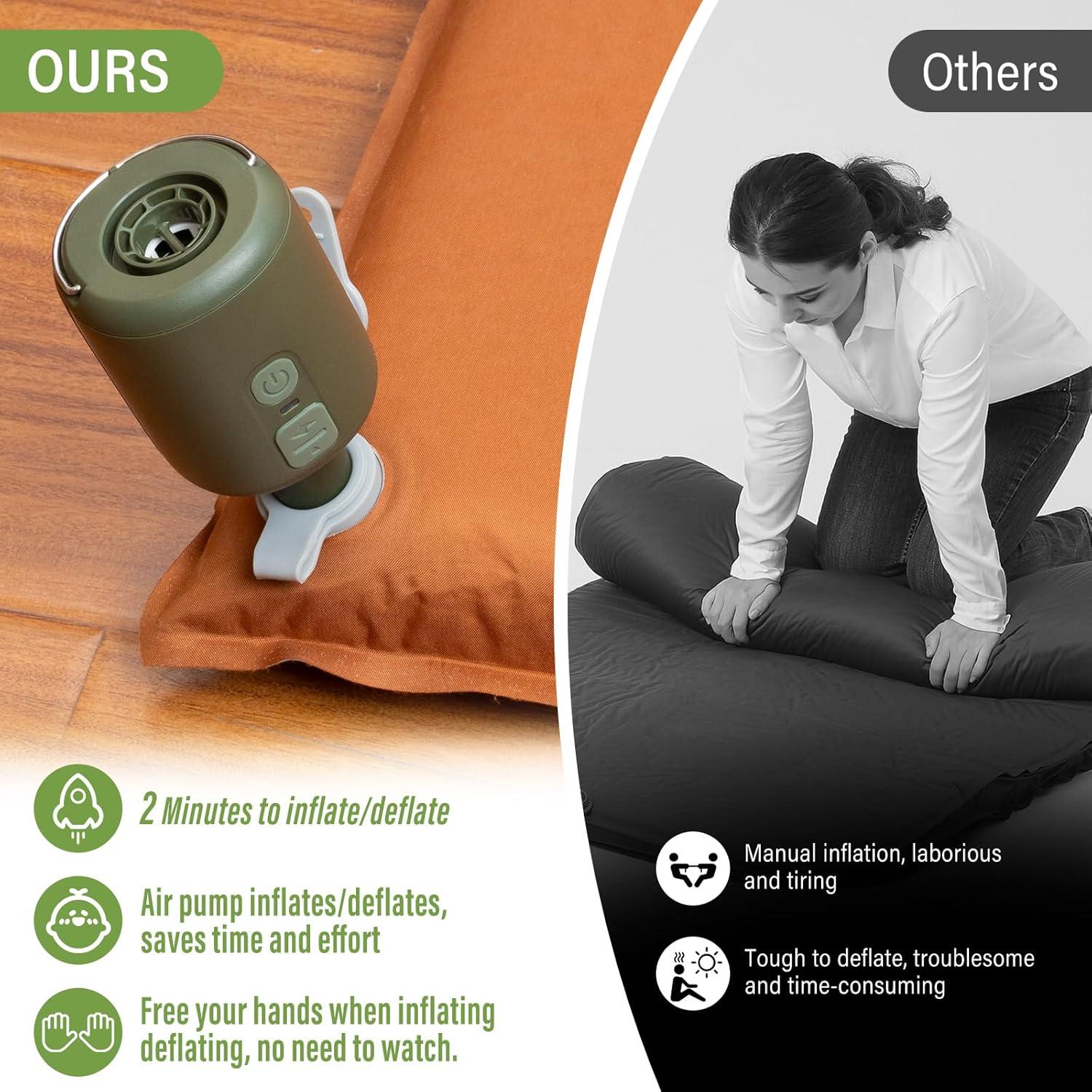 Colchón Inflable M KARMATER RM500 para SUV 185x132 cm