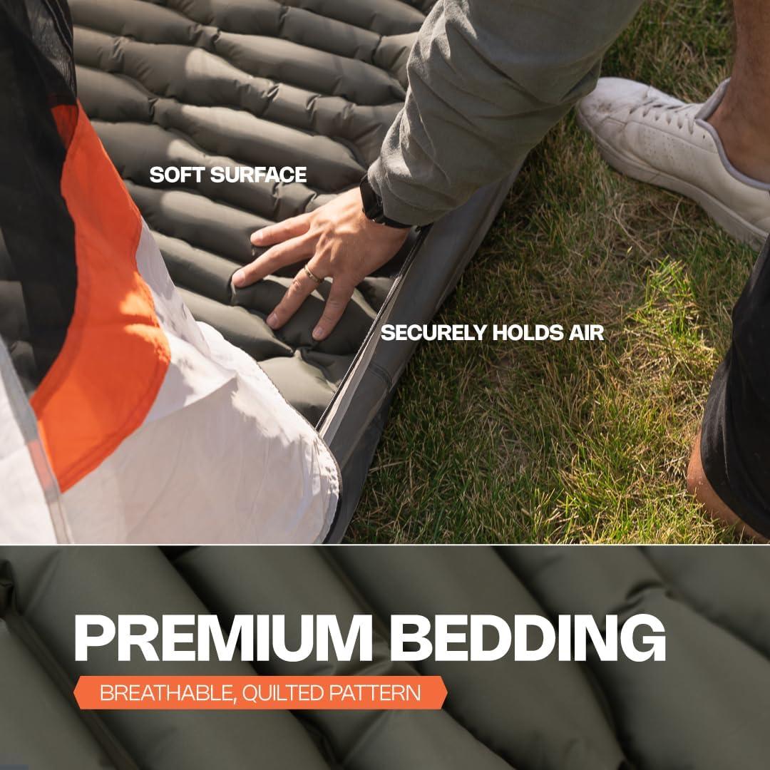 Pad de Suelo Inflable Angora Brands 188x63.5cm para Camping