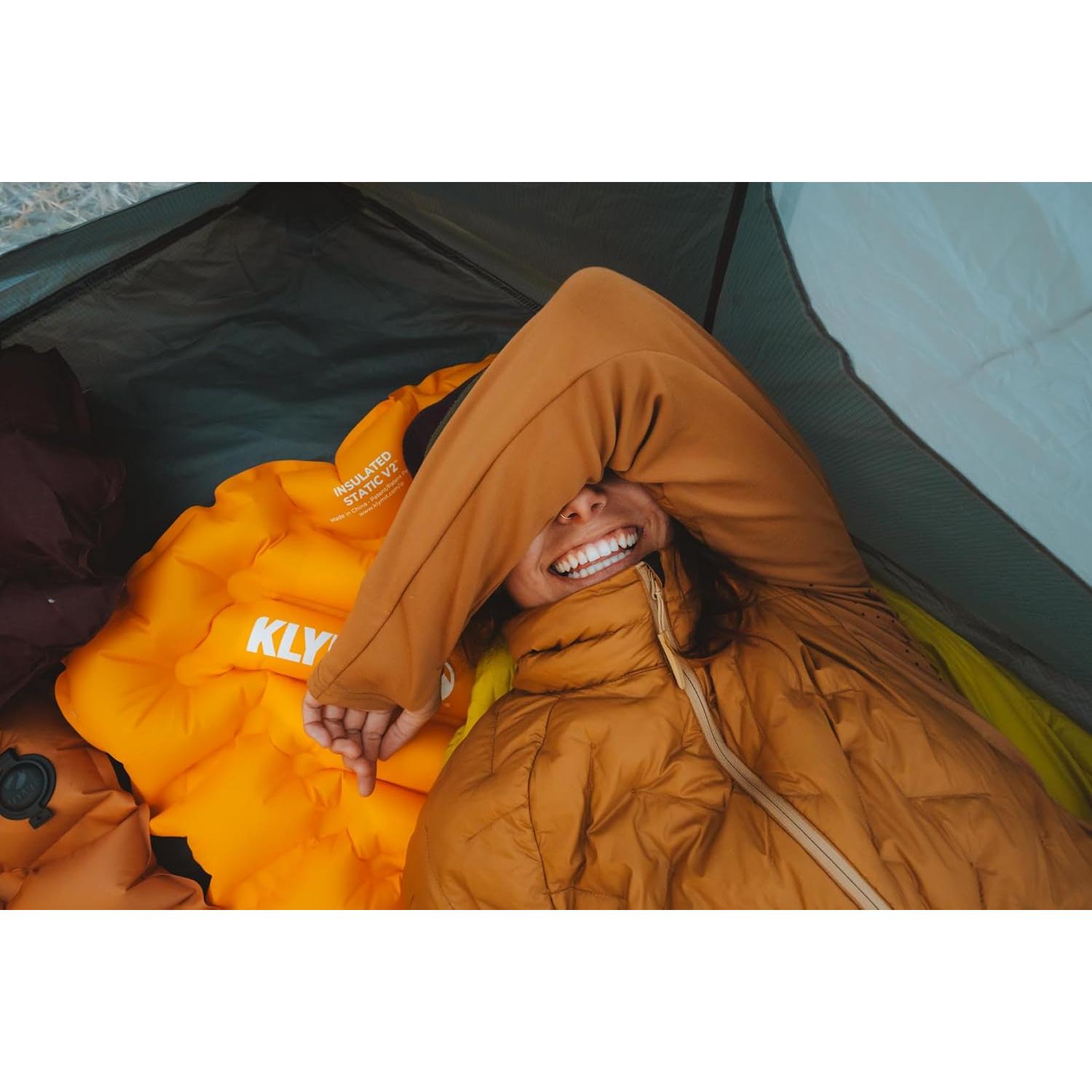 Colchón Inflable Klymit Insulated Static V2 - 182.88x58.42 cm