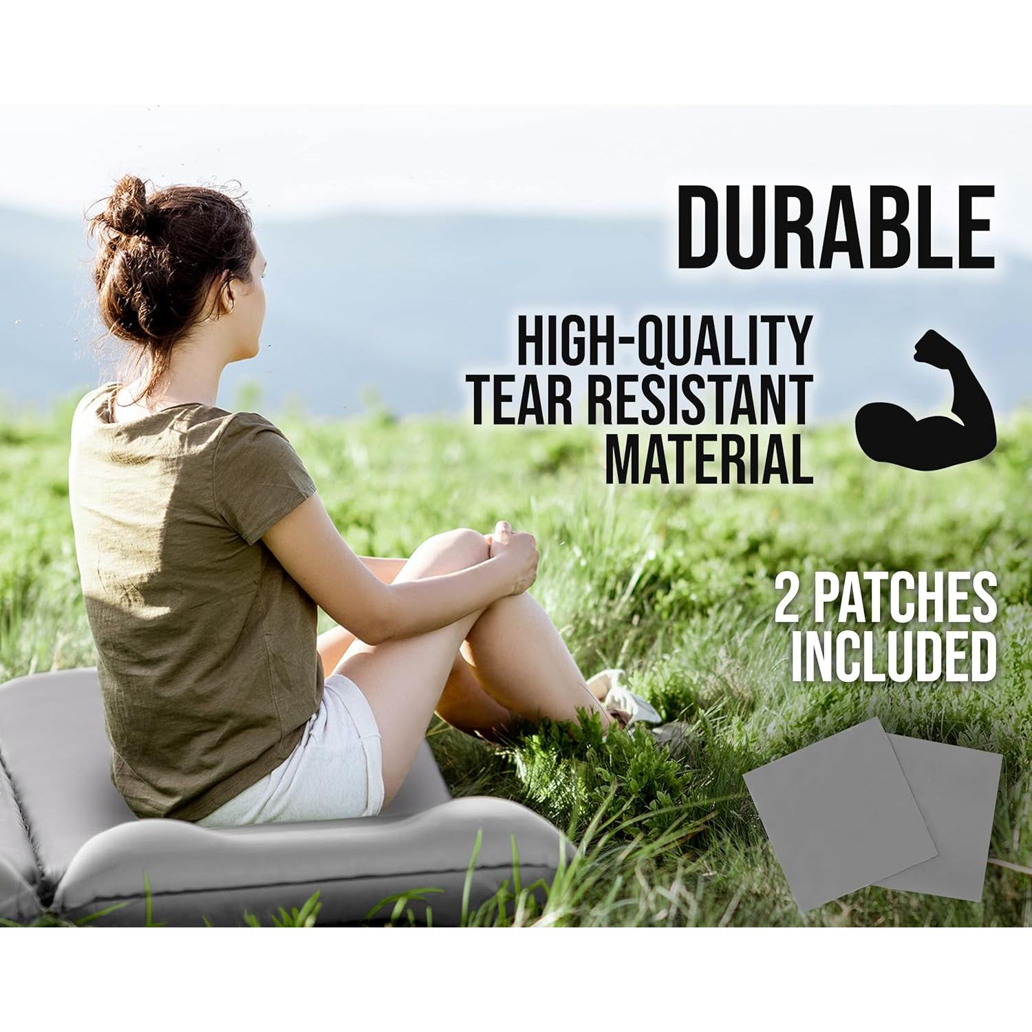 Colchoneta para Camping Foxelli con Almohada 6.99 cm Gruesa