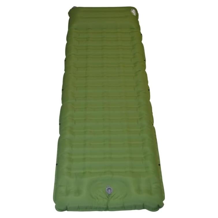 Colchón Inflable para Camping SharpSurvival 198x71cm Verde