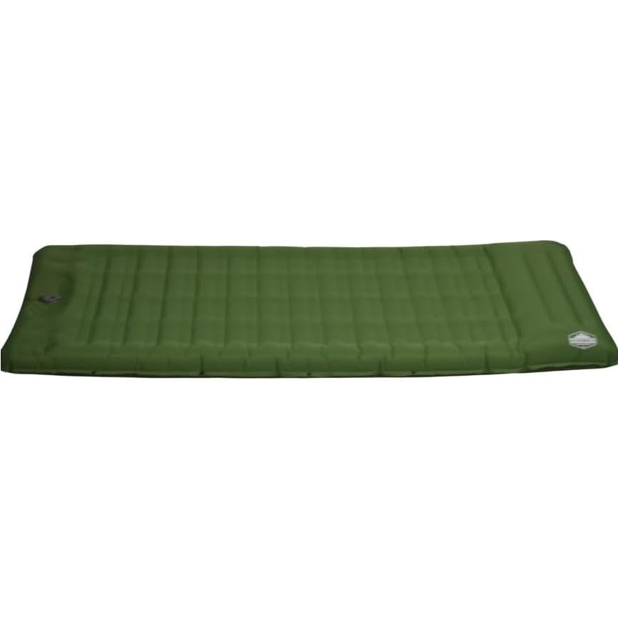 Colchón Inflable para Camping SharpSurvival 198x71cm Verde