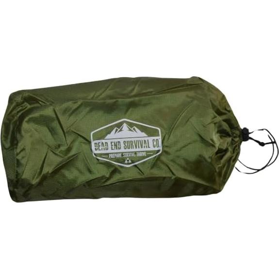 Colchón Inflable para Camping SharpSurvival 198x71cm Verde