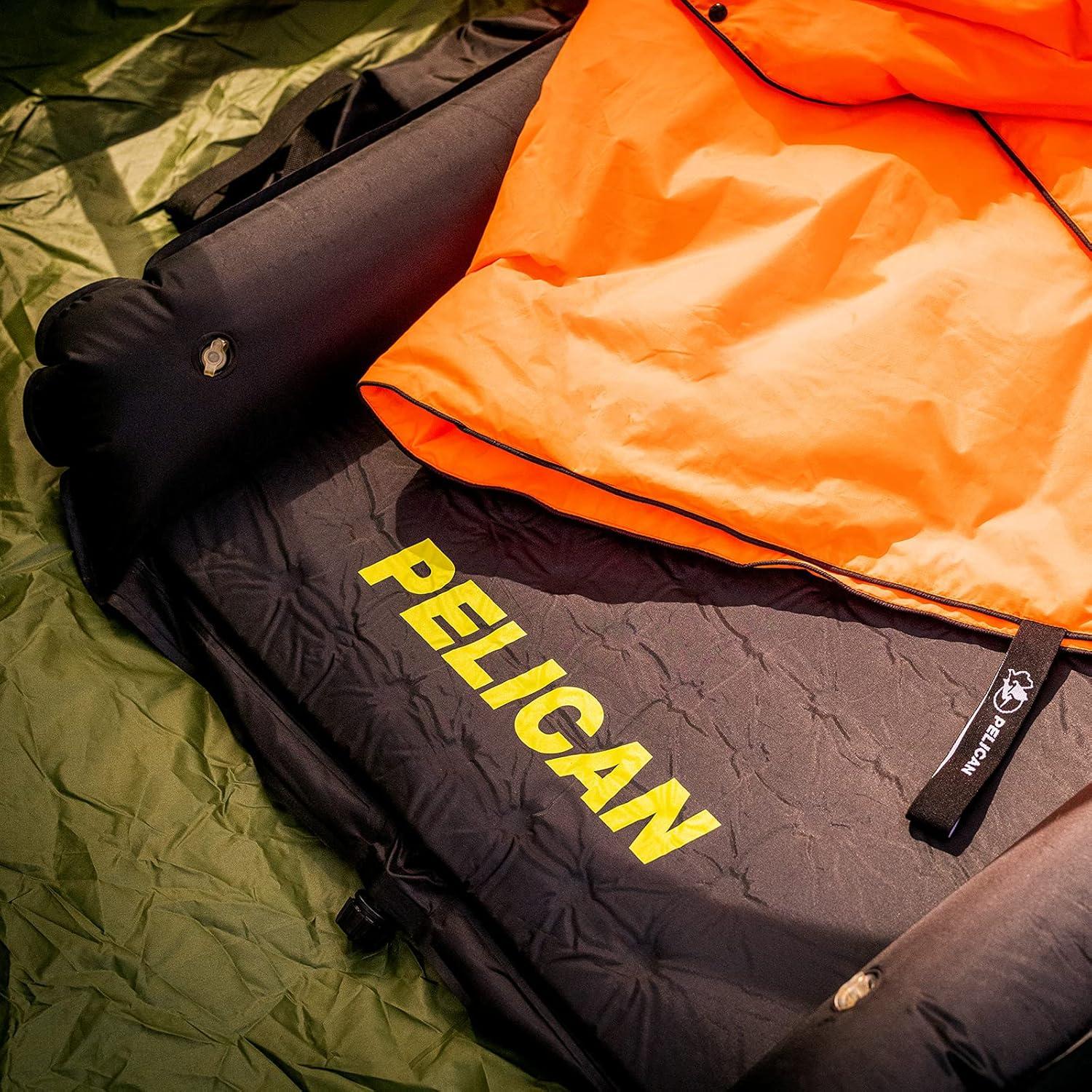 Almohadilla de dormir autoinflable Pelican 191.8x97.8cm negra