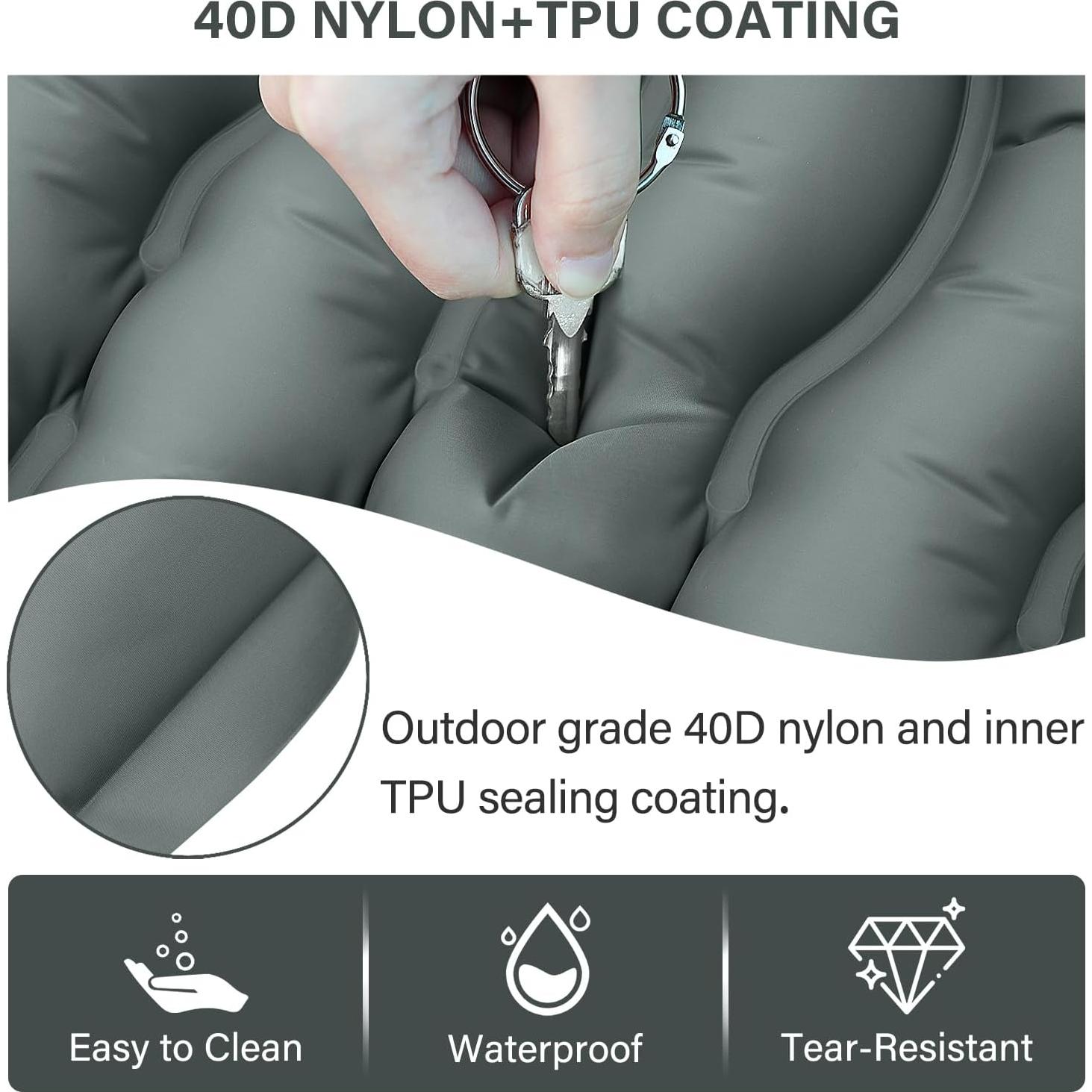 Colchoneta de Camping FUN PAC DRBT1 Ultraligera con Almohada