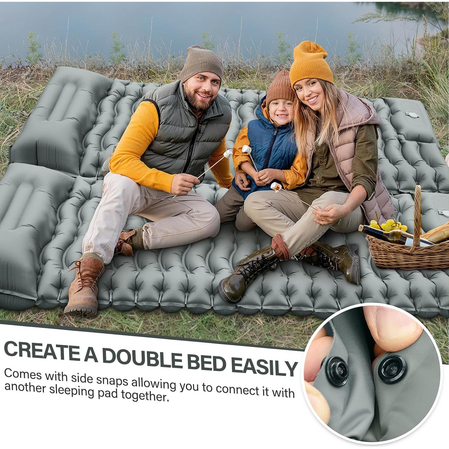 Colchoneta de Camping FUN PAC DRBT1 Ultraligera con Almohada