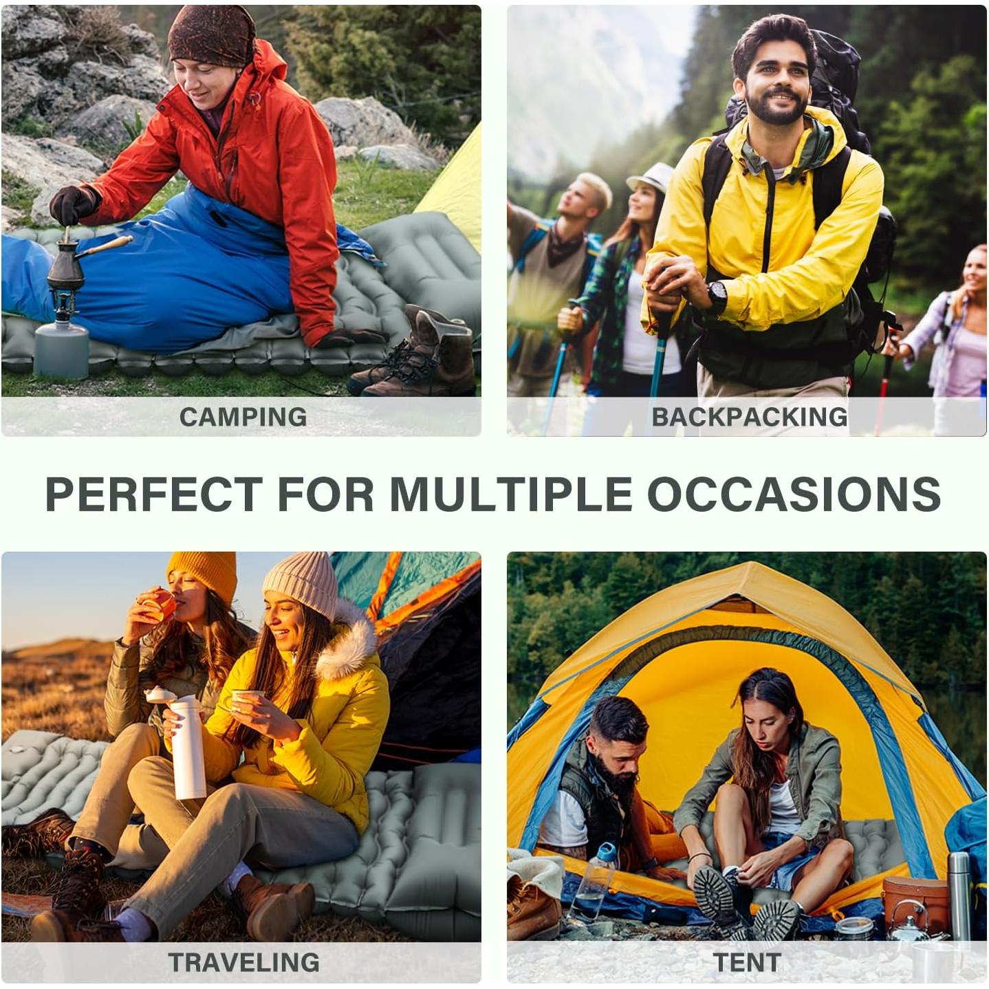 Colchoneta de Camping FUN PAC DRBT1 Ultraligera con Almohada