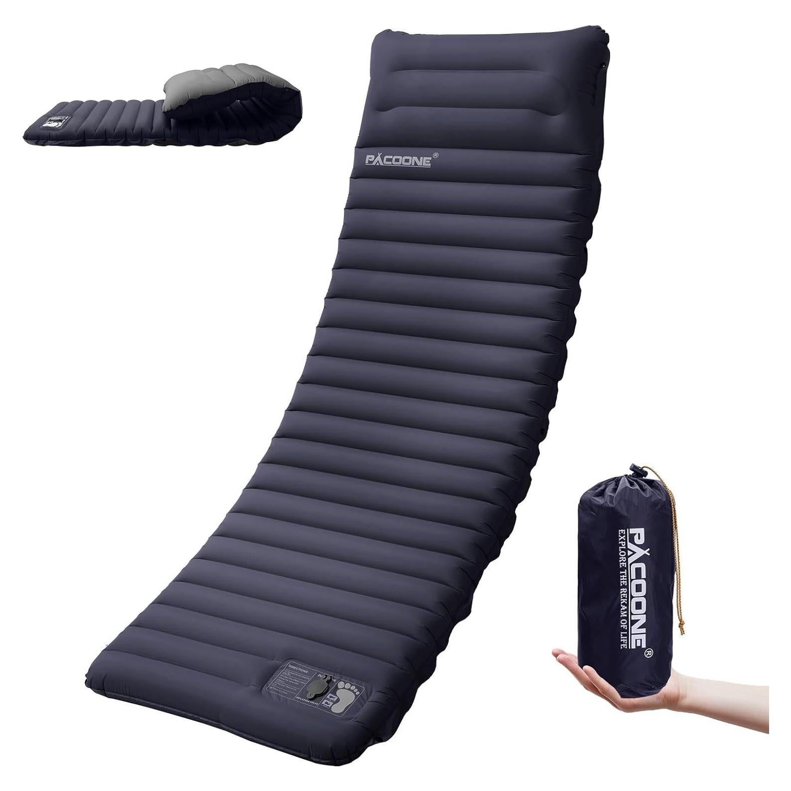 Colchón de Camping Ultraligero PACOONE 4" Impermeable