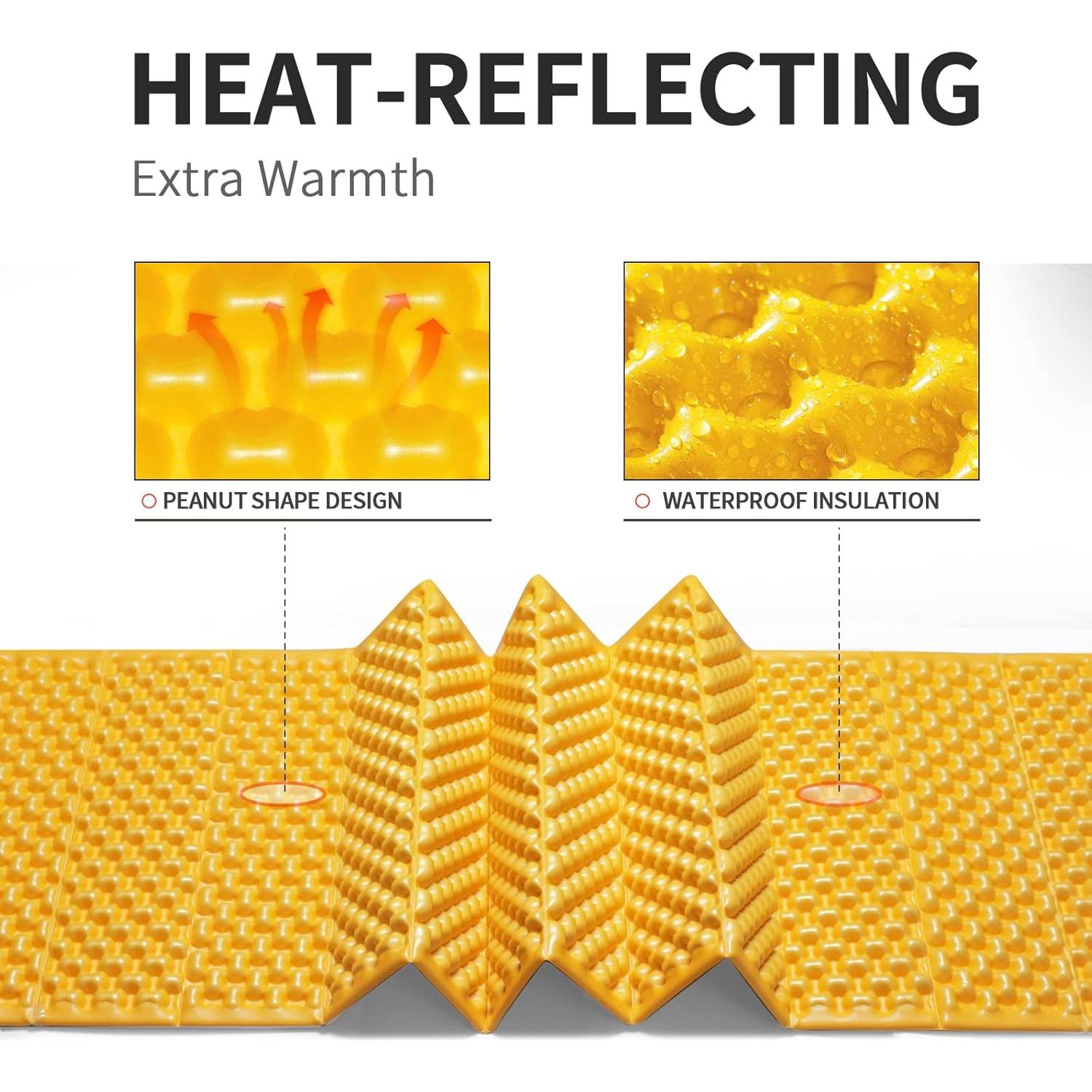 Almohadilla de Espuma FOCHIER FM1027 Amarilla 1PCS Ultraligera