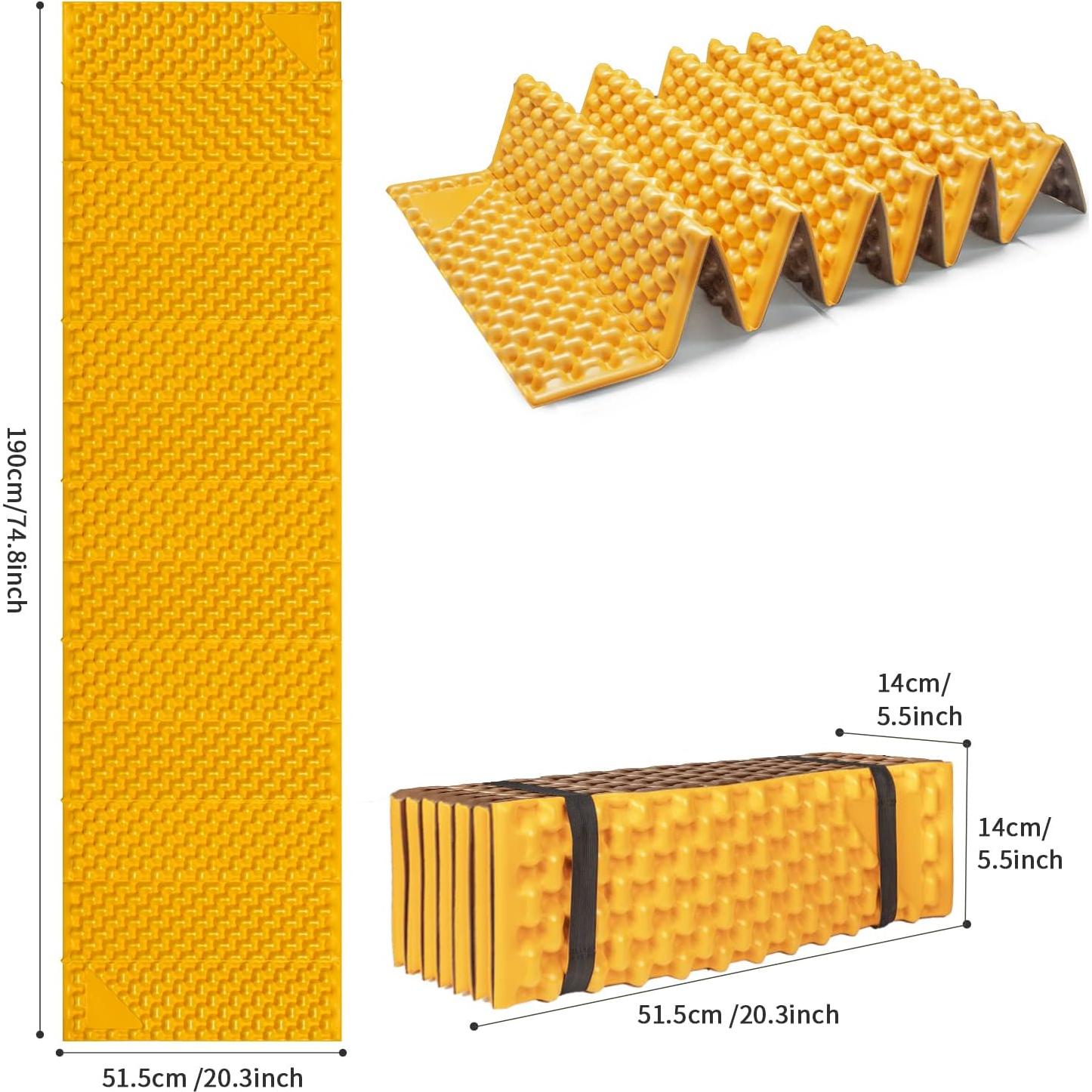 Almohadilla de Espuma FOCHIER FM1027 Amarilla 1PCS Ultraligera